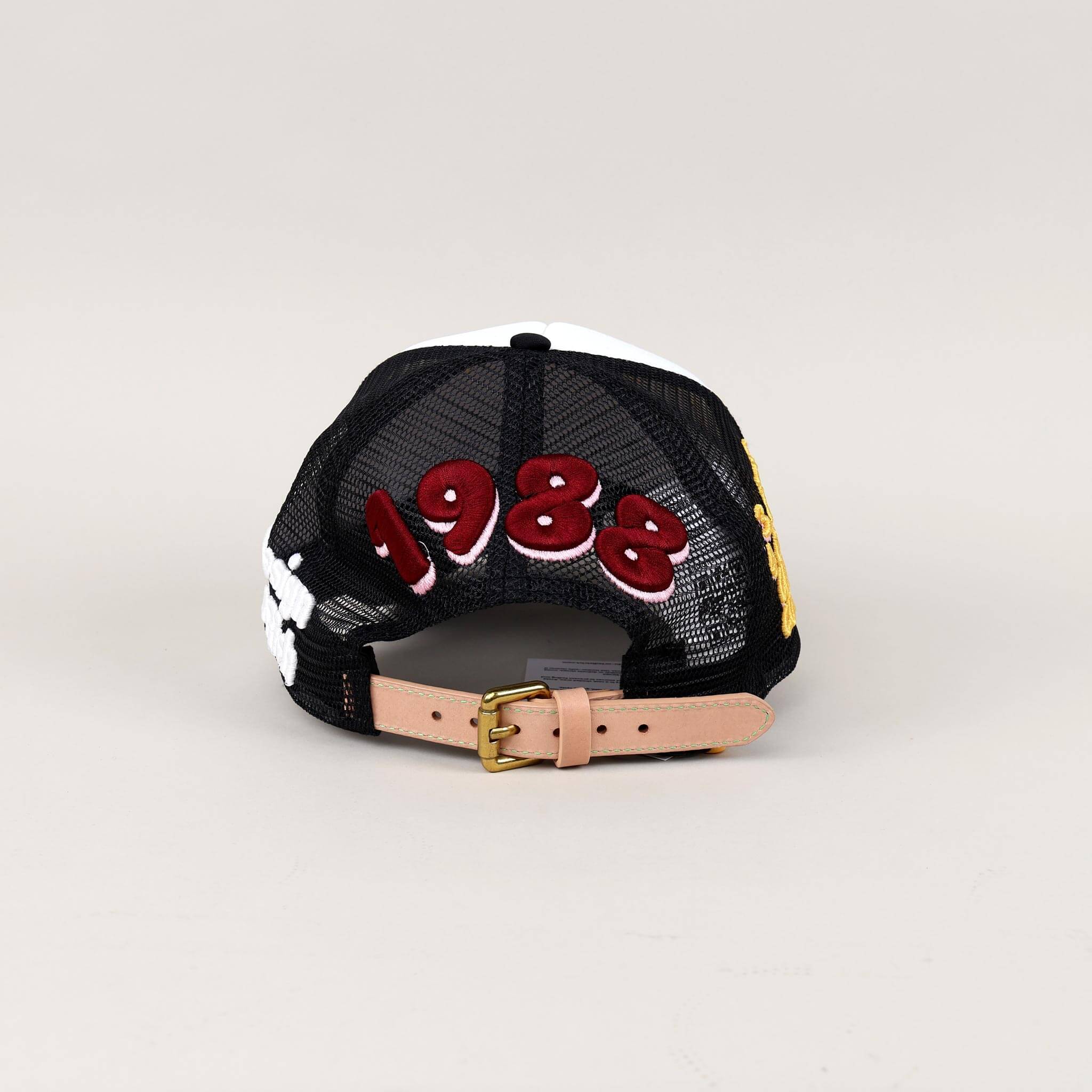 Home Sweet Home Black/White Trucker Hat - Back View