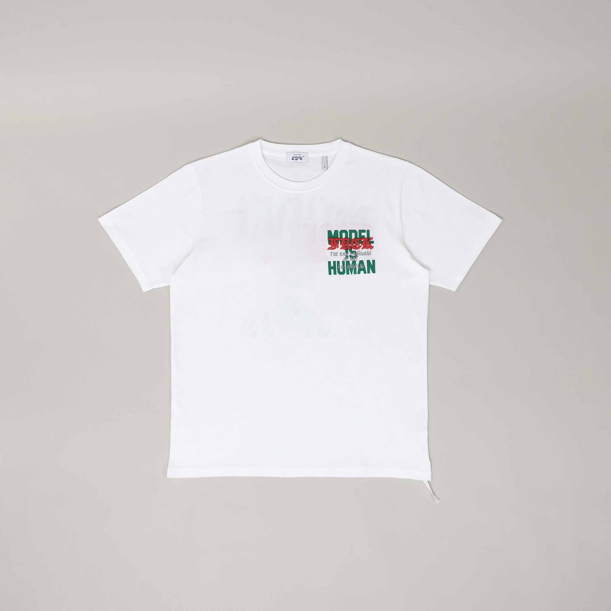 MIH white and black UNCENSORED TEE