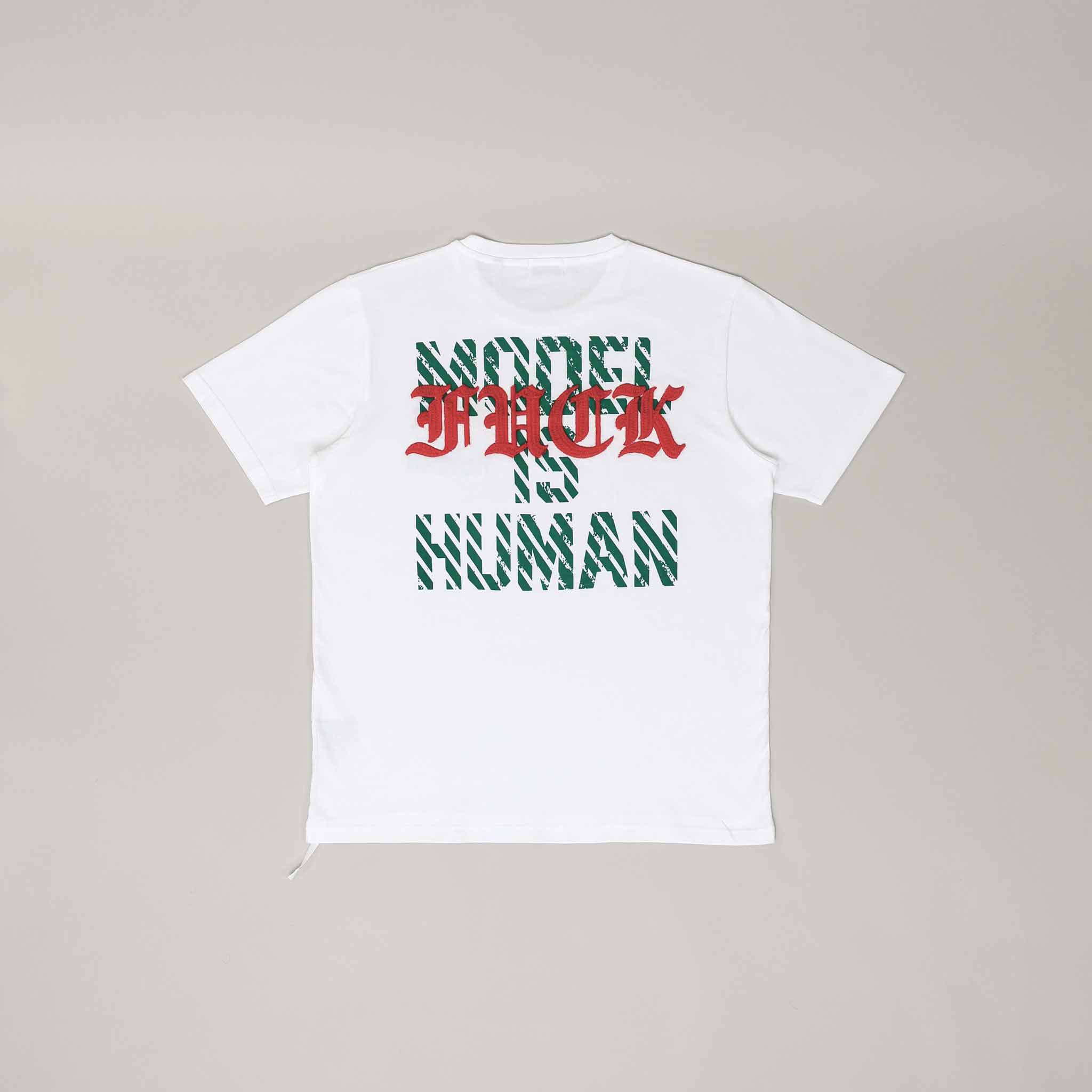 MIH white and green UNCENSORED TEE