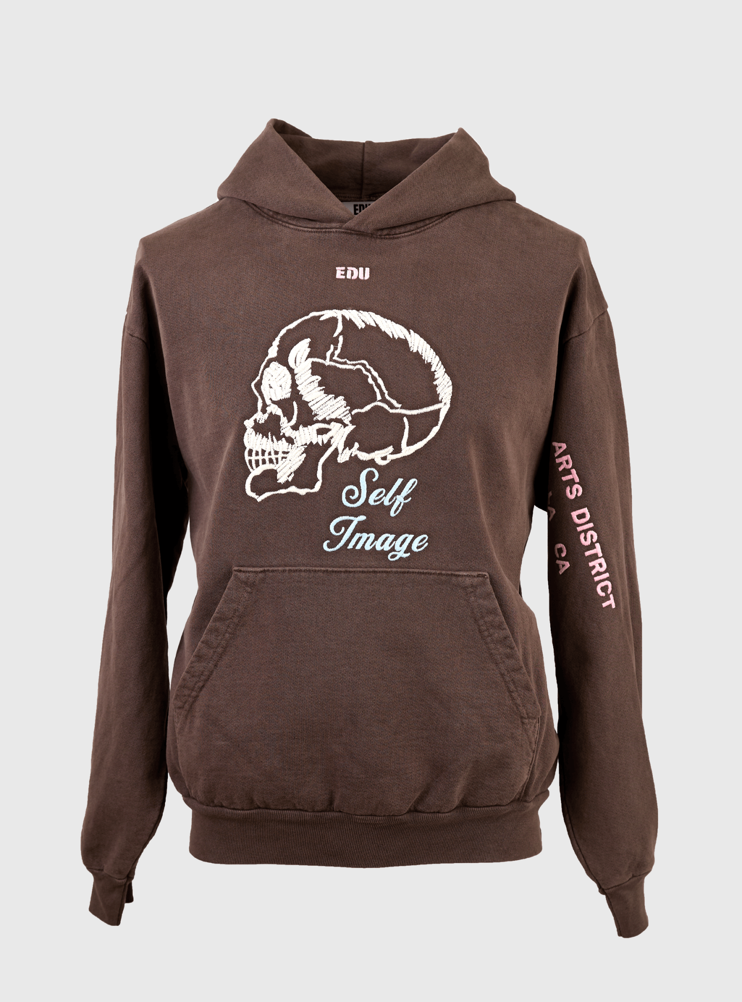 Self Image Hoodie - Front view without hanger