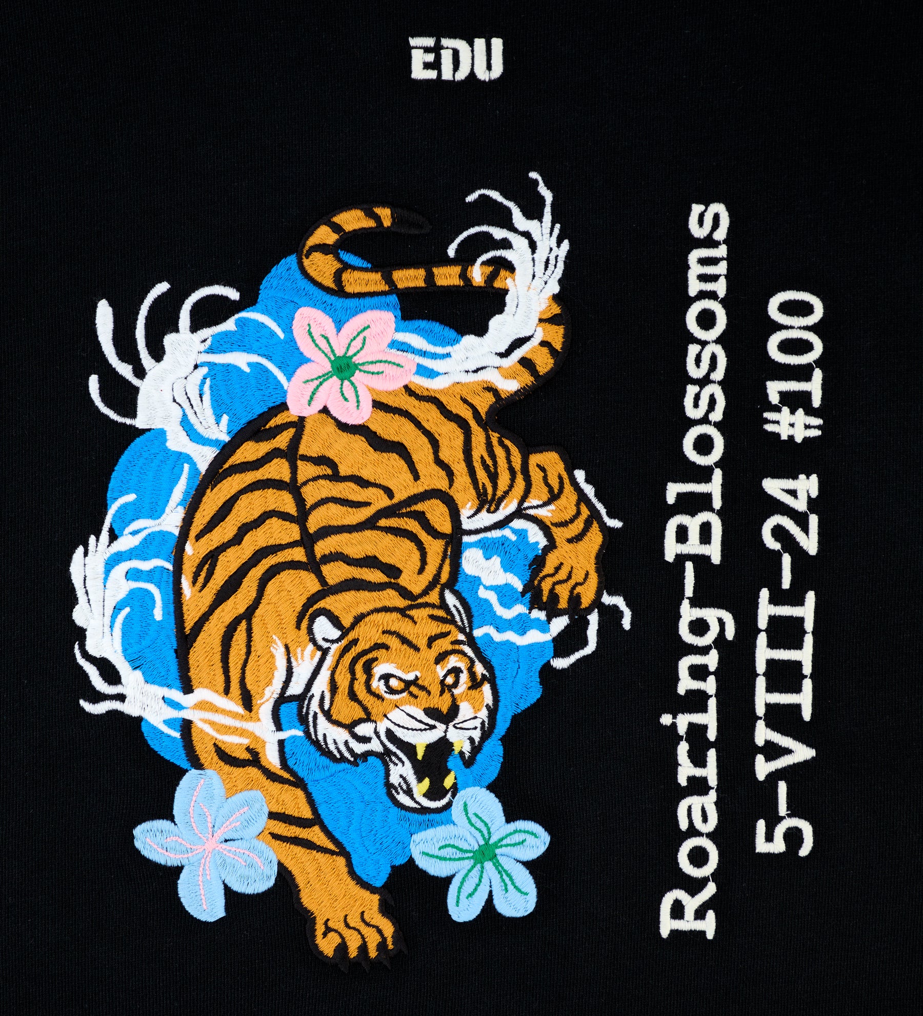 ROARING BLOSSOMS CREWNECK - edu - Artsdistrict