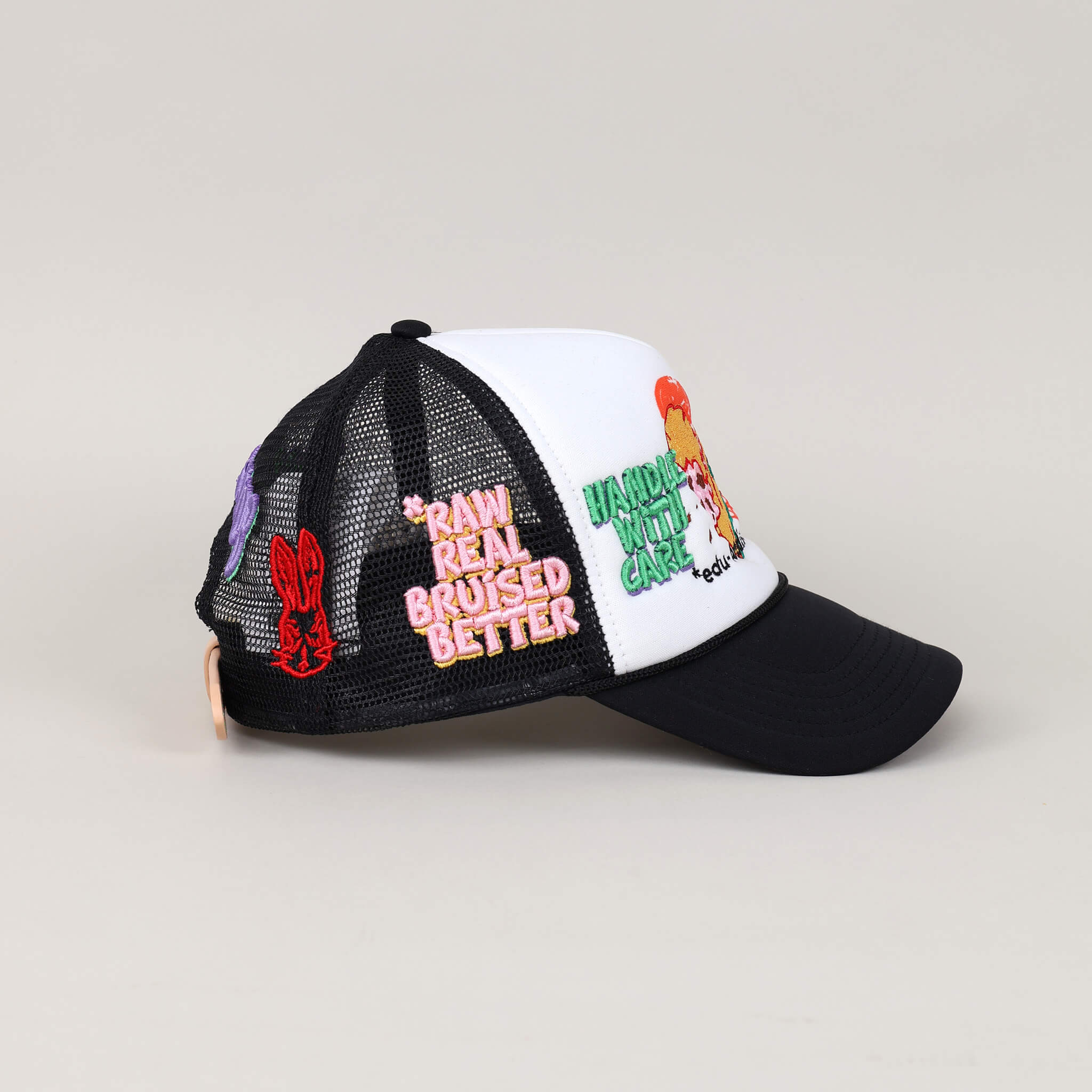 Broken Navy Trucker Hat - Right View
