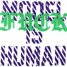 "Code is human" text in green and purple.